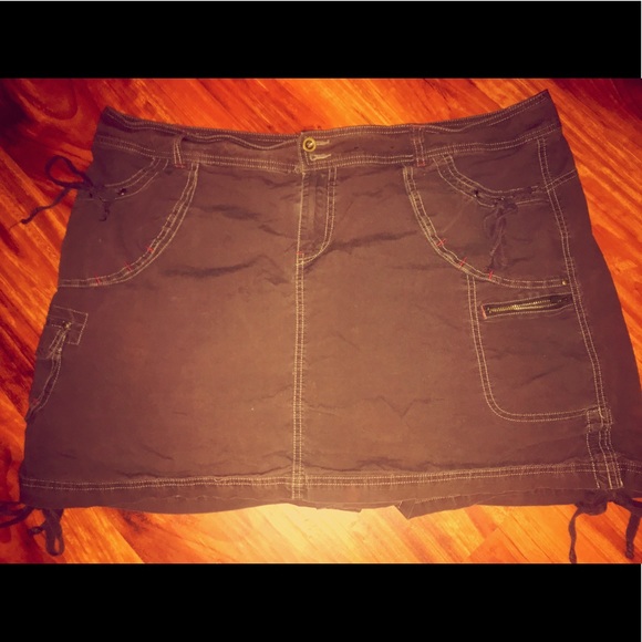 Lane Bryant Pants - Brown cargo Skort